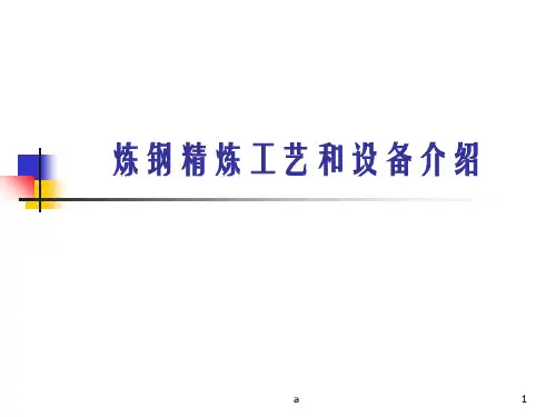 精炼工艺和设备介绍LF