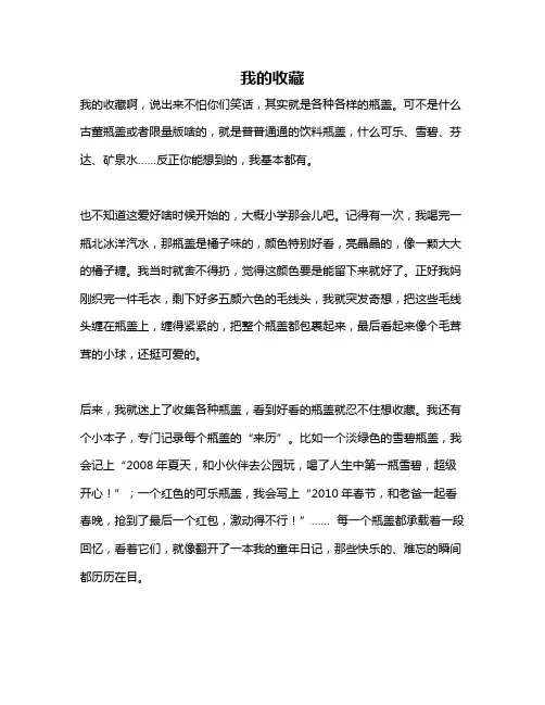 作文《我的收藏》