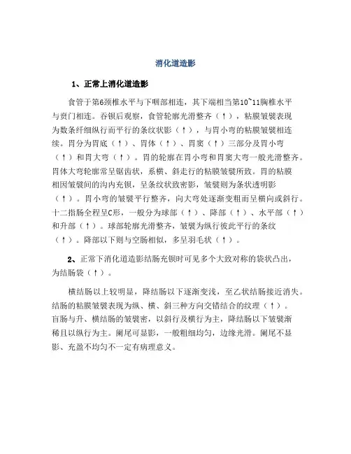 消化道造影