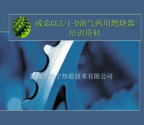 油气两用燃烧器培训资料(PPT 40页)