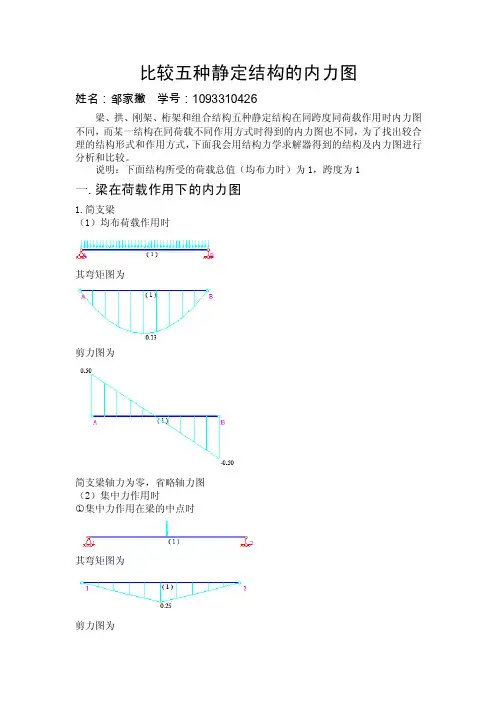 结构力学大作业