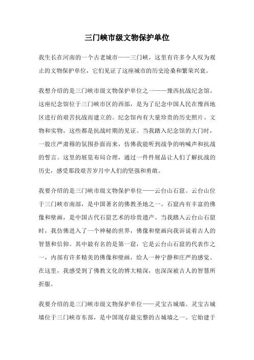 三门峡市级文物保护单位