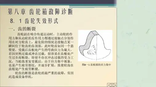 机械故障诊断技术8齿轮箱故障诊断课件