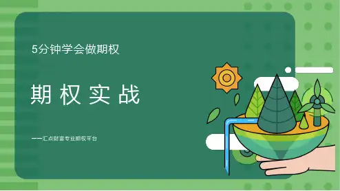 个股期权快速入门-汇点