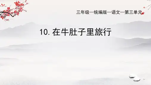 《在牛肚子里旅行》优质课公开课 课件PPT