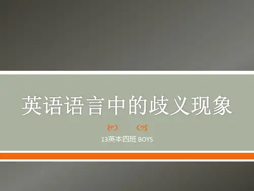 语言学现象