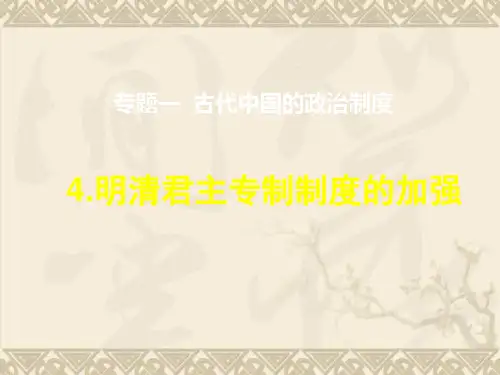历史必修1人教新课标第1单元第4课同步课件20张(北京)