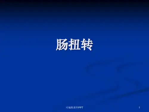 肠扭转诊断PPT课件