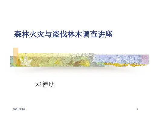 林木蓄积的测算