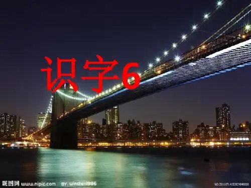 识字6课件PPT课件精品文档