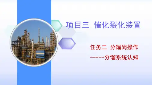 电子教案与课件：《石油加工生产技术》 03030109分馏系统认知