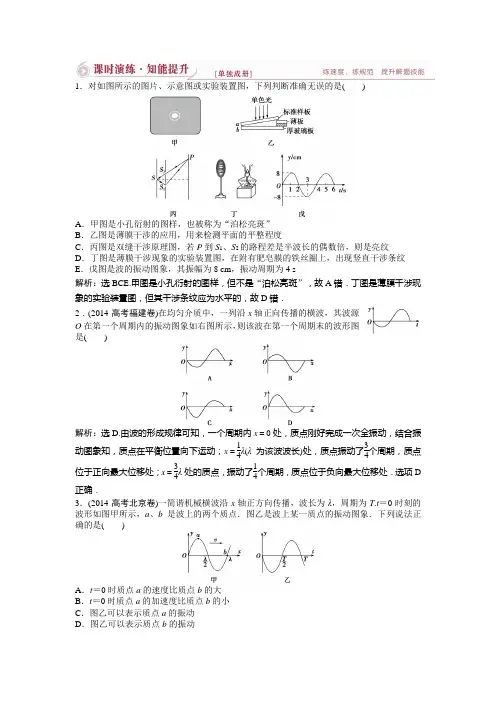 2015优化方案物理二轮16光