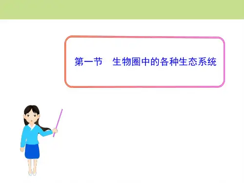 《生物圈中的各种生态系统》ppt实用课件