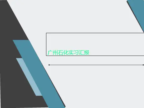 广州石化实习汇报