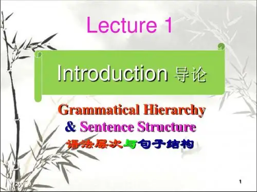 英语语法导论(ppt课件)