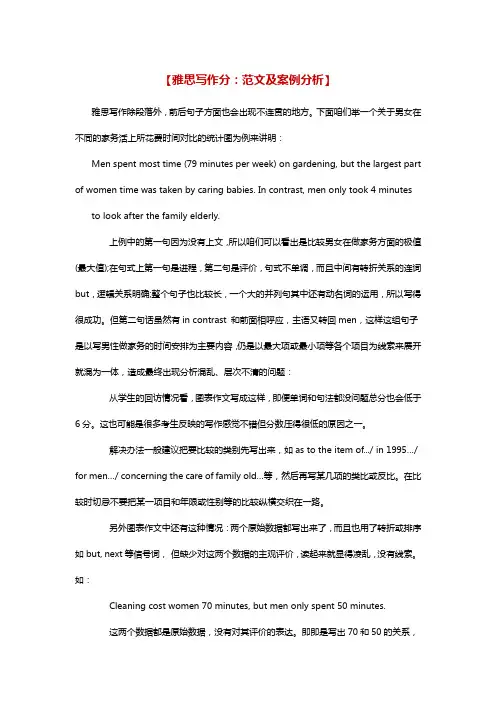 雅思写作8.5分：范文及案例分析