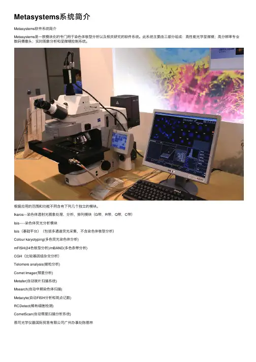 Metasystems系统简介