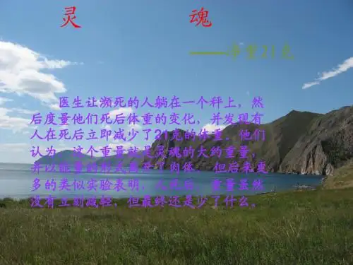 语文课前演讲《带上灵魂去旅行》