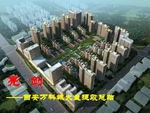 西安万科城开盘总结