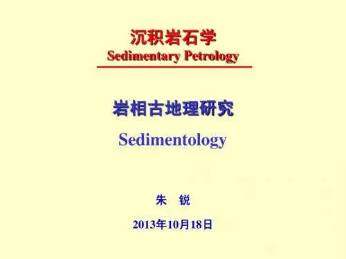 第13章 岩相古地理研究(朱锐)