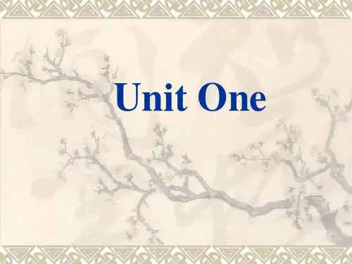商务英语阅读unit 1