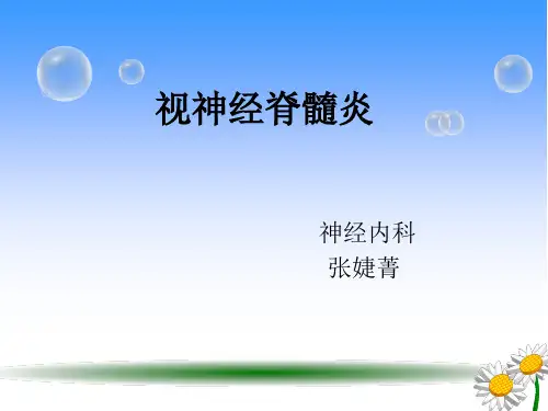 视神经脊髓炎护理.查房ppt模板