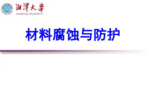 第5章 高温腐蚀