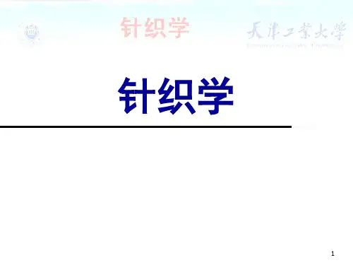 13.3经编基本组织和变化组织