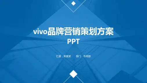 vivo品牌营销策划方案PPT
