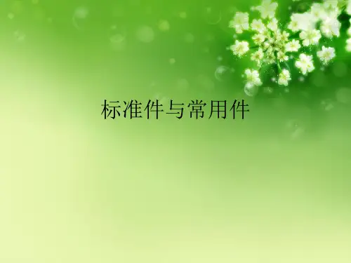标准件与常用件