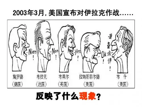 高一人教八26世界多极化趋势的出现ppt