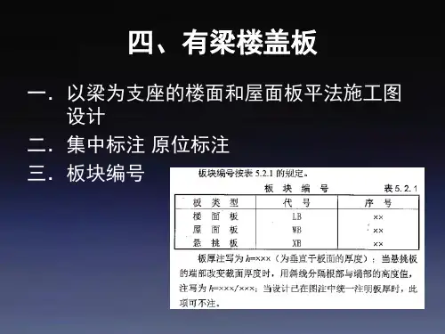 板及板筋平法解析