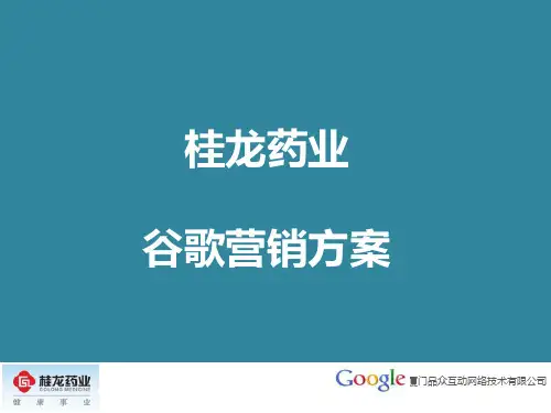 药业谷歌营销方案.pptx