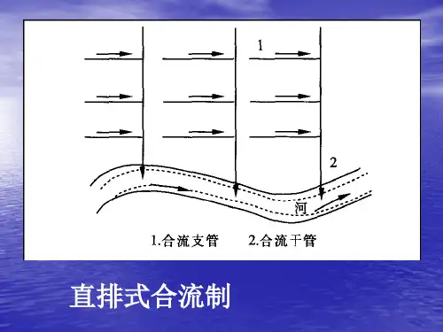 排水体制分类