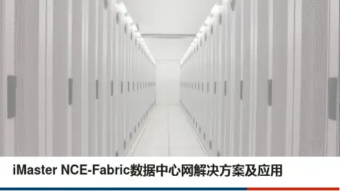 iMaster NCE-Fabric数据中心网解决方案及应用