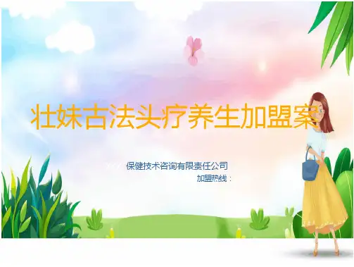 头疗休闲养生项目加盟方案精选课件