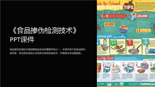 《食品掺伪检测技术》课件