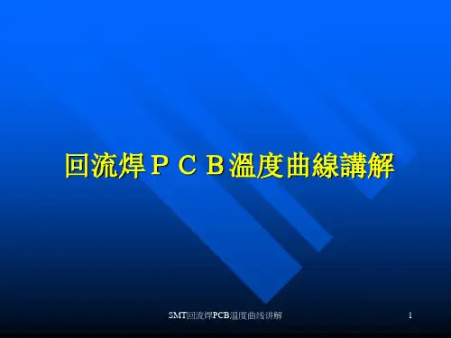 SMT回流焊PCB温度曲线讲解 ppt课件