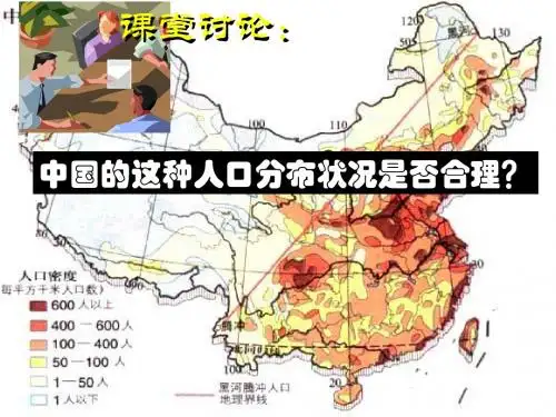 鲁教版高中地理必修二第一单元第3节《人口分布与人口合理容量》课件(共26张PPT)