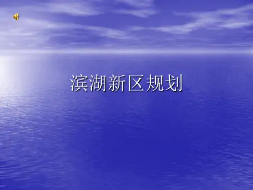 合肥滨湖新区规划