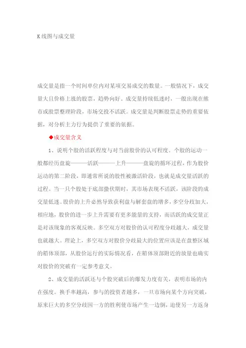 量价分析全集