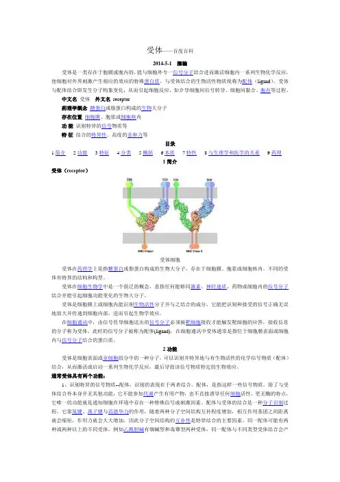 受体——百度百科
