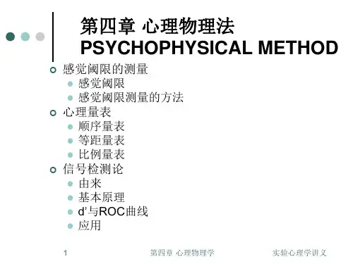 心理物理法