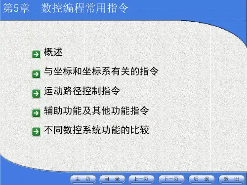 常用编程指令