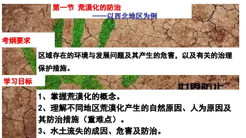 最新高三一轮复习荒漠化的防治--以我国西北地区为例(精品))