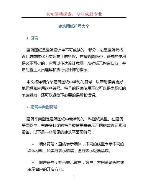 建筑图纸符号大全 (2)