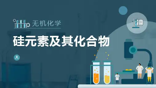重要非金属元素—碳硅及其重要化合物(无机化学课件)