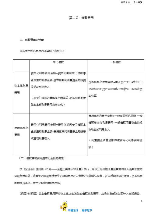 2019中级会计实务96讲第49讲借款费用的计量(3)