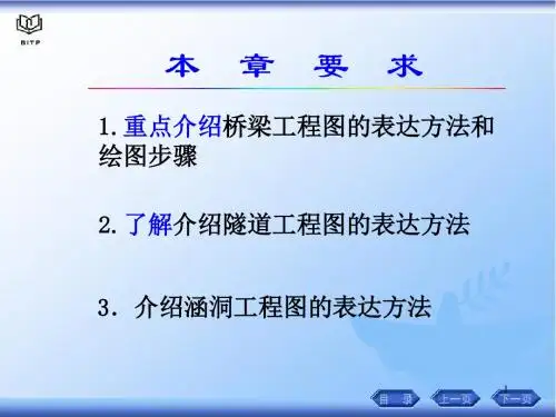 画法几何第12章 桥涵工程图