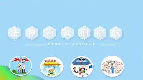 人教部编版 初一《道德与法治》法律为我们护航优质课课件(共18张PPT)